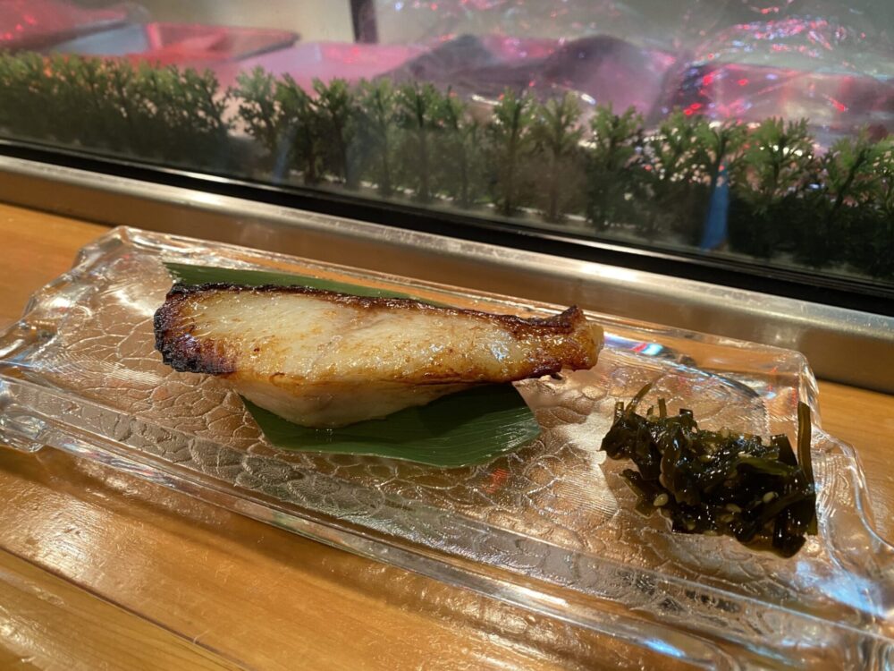 清寿司支店ー銀鱈の西京焼き