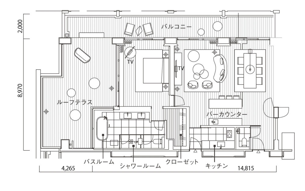 ハイアットー瀬良垣ーサンセットコーナースイートープラン