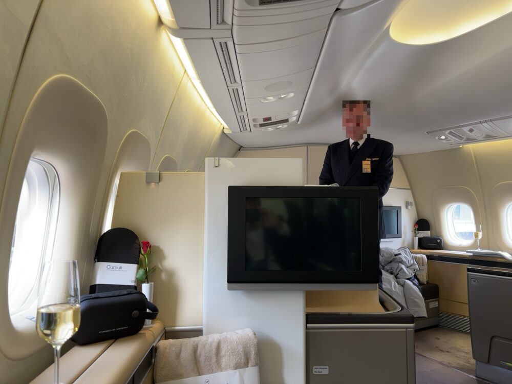 機長による挨拶