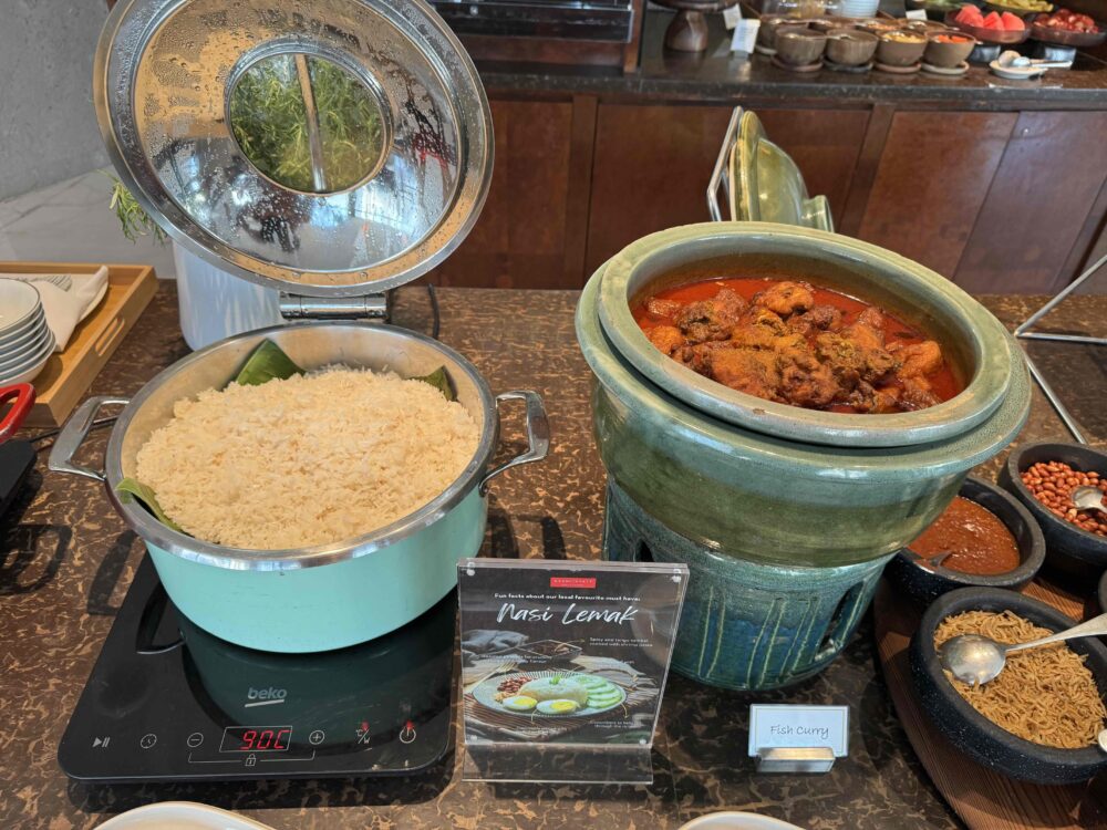 グランドハイアットーKULーグランドクラブー朝食