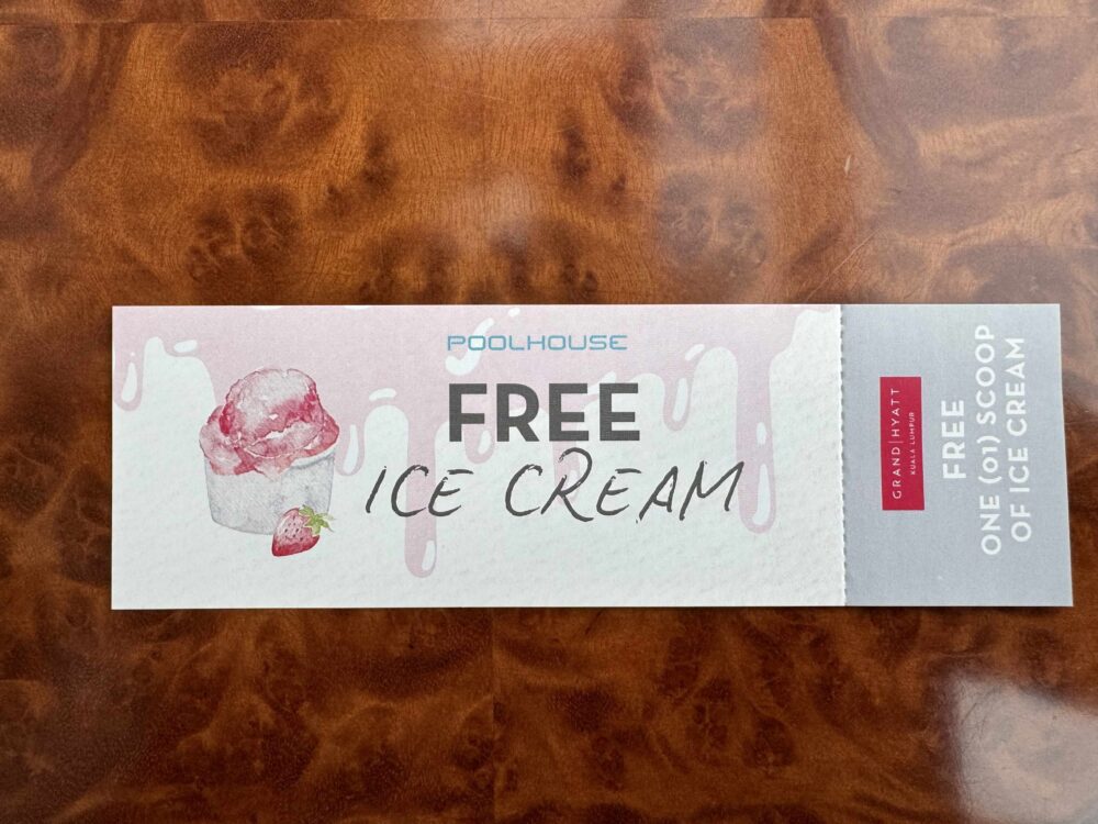 グランドハイアットーKULープレゼント