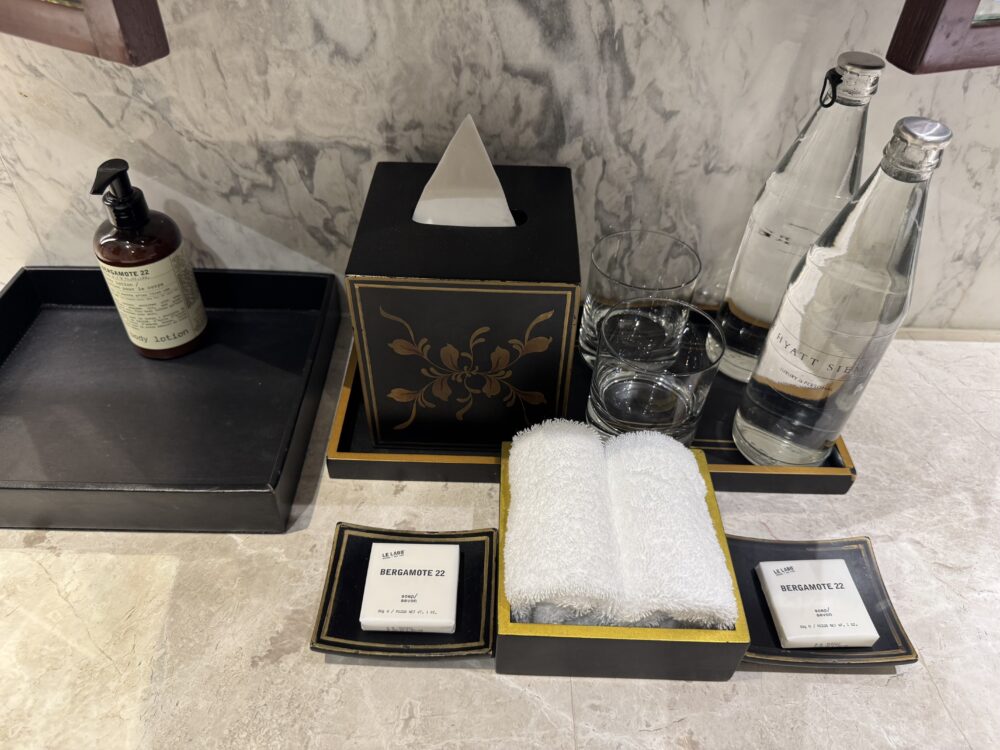 パークハイアットーシェムリアップーパークスイートー洗面所