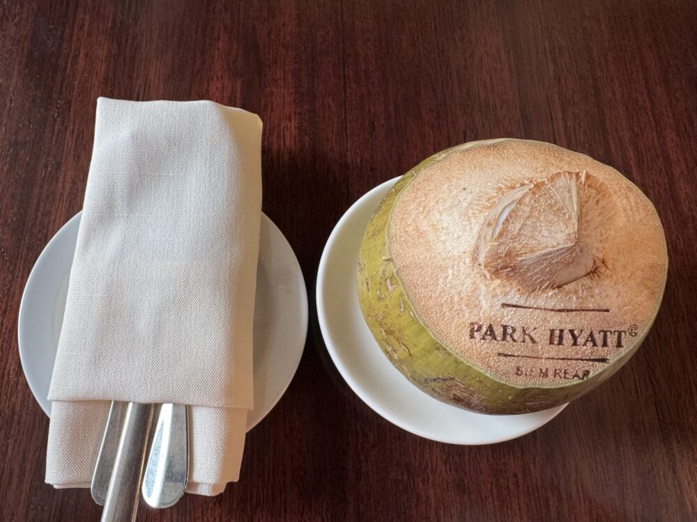 パークハイアットーシェムリアップーザ・ダイニングルームー朝食