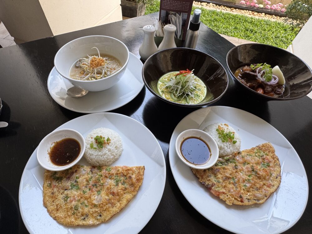 パークハイアットーシェムリアップーザ・ダイニングルームー朝食