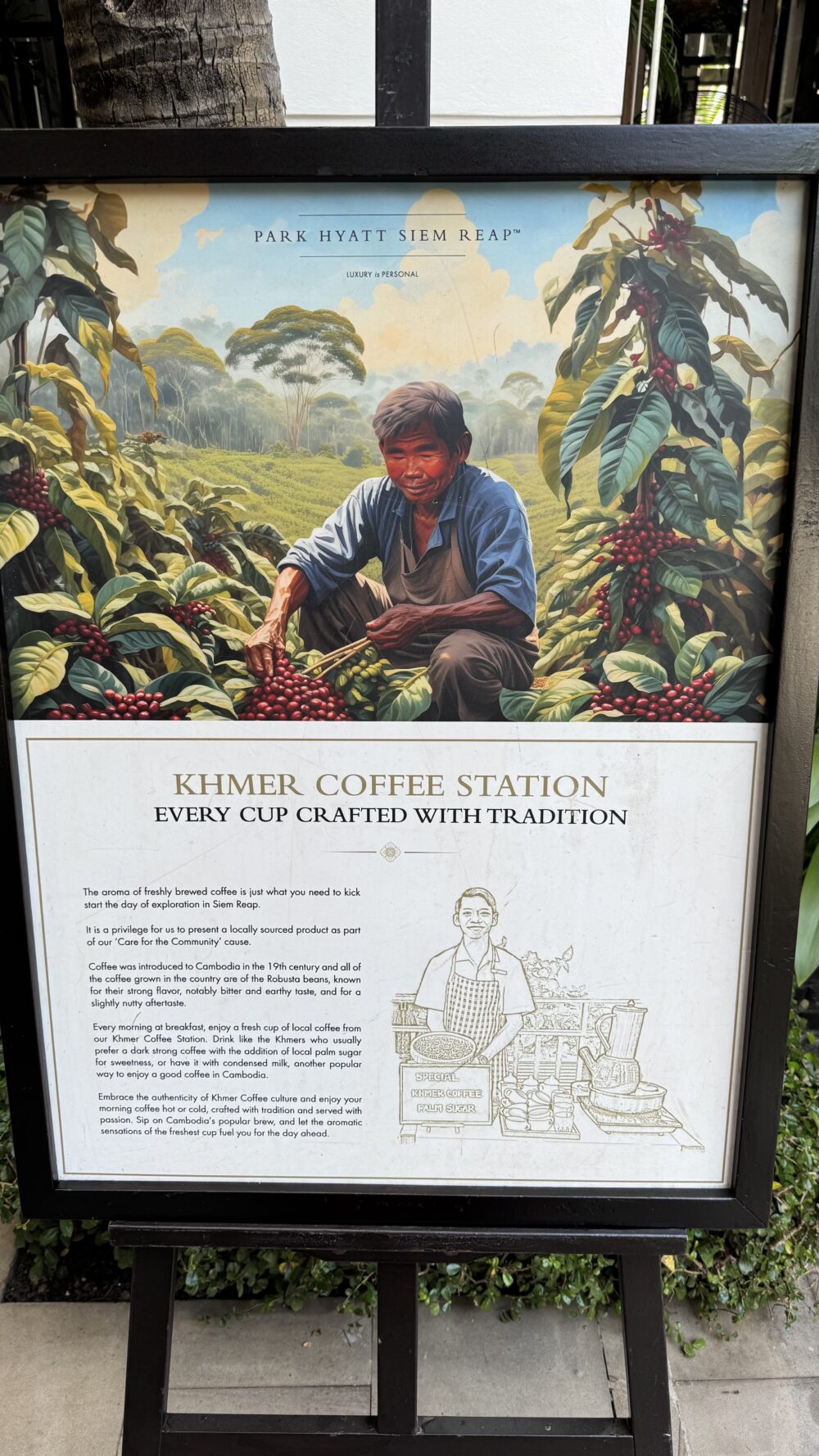 パークハイアットーシェムリアップーザ・ダイニングルームー朝食ー体験