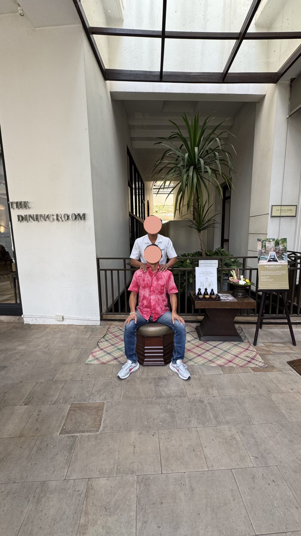 パークハイアットーシェムリアップーザ・ダイニングルームー朝食ーマッサージ