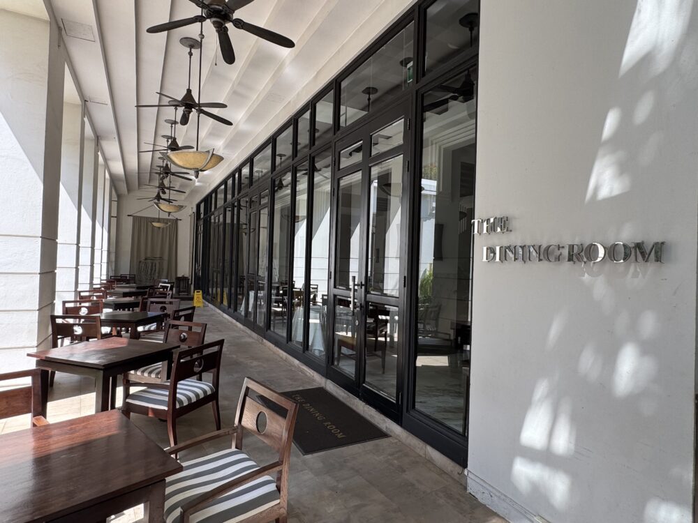 パークハイアットーシェムリアップーザ・ダイニングルーム