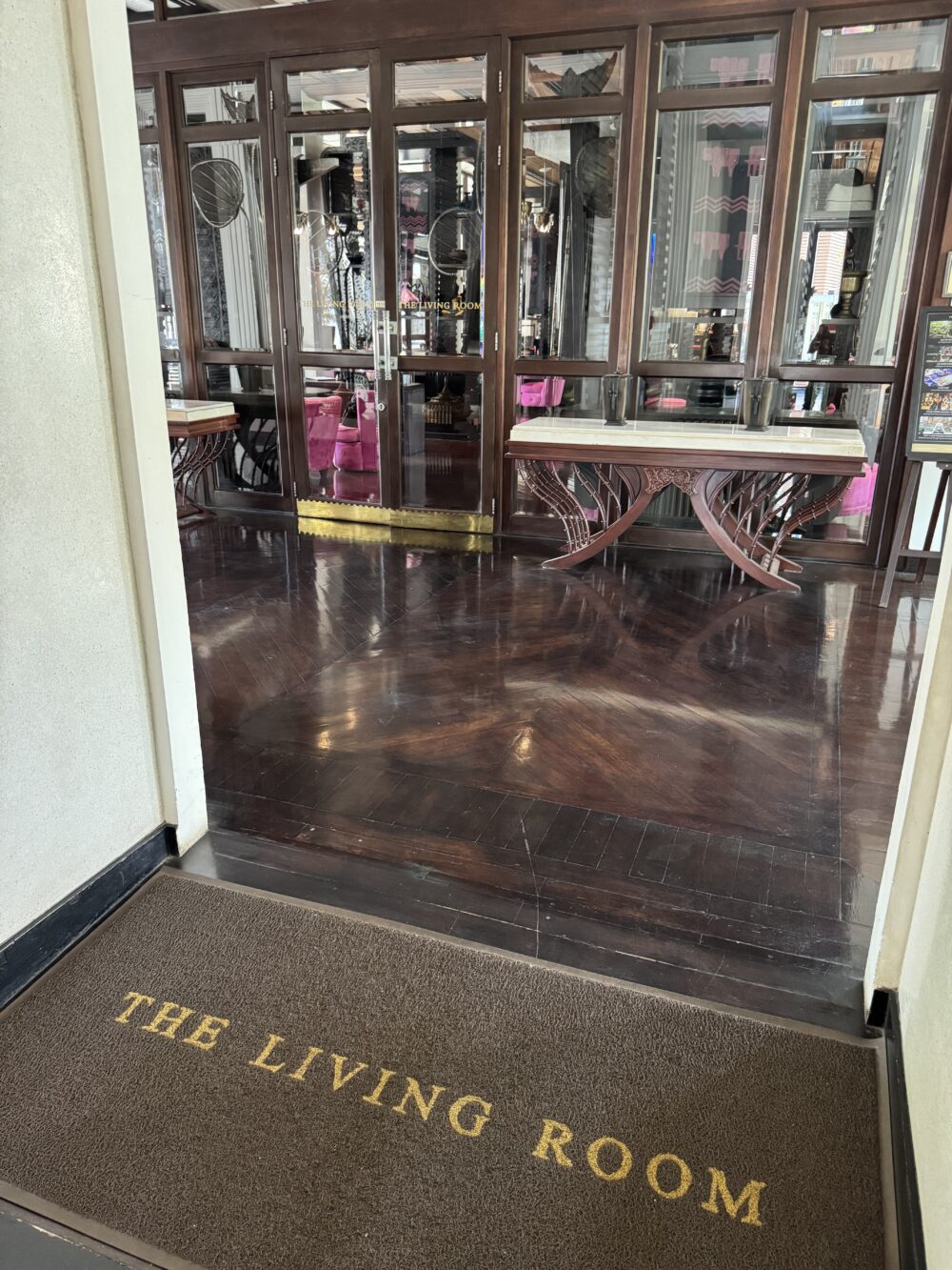 パークハイアットーシェムリアップーザ・リビングルームーチェックイン