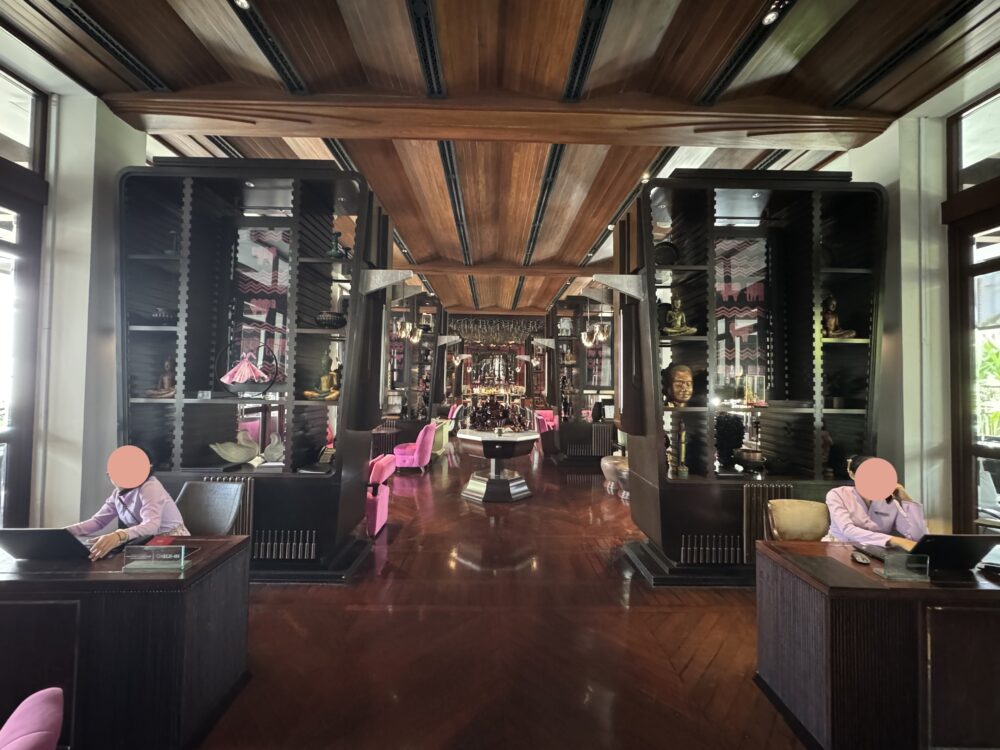 パークハイアットーシェムリアップーザ・リビングルームーチェックイン