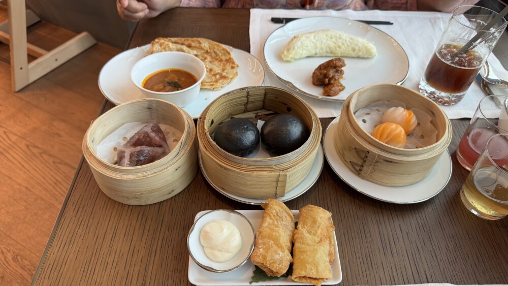 パークハイアットKLーパークラウンジパークハイアットKLーパークラウンジー朝食